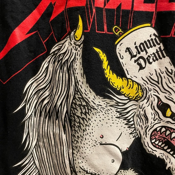 Metallica Liquid Death M72 World Tour Concert tee. Size 4XL. Murder your thirst - Picture 6 of 15